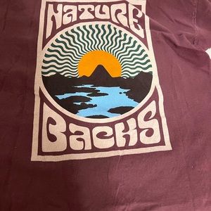 Nature backs shirt